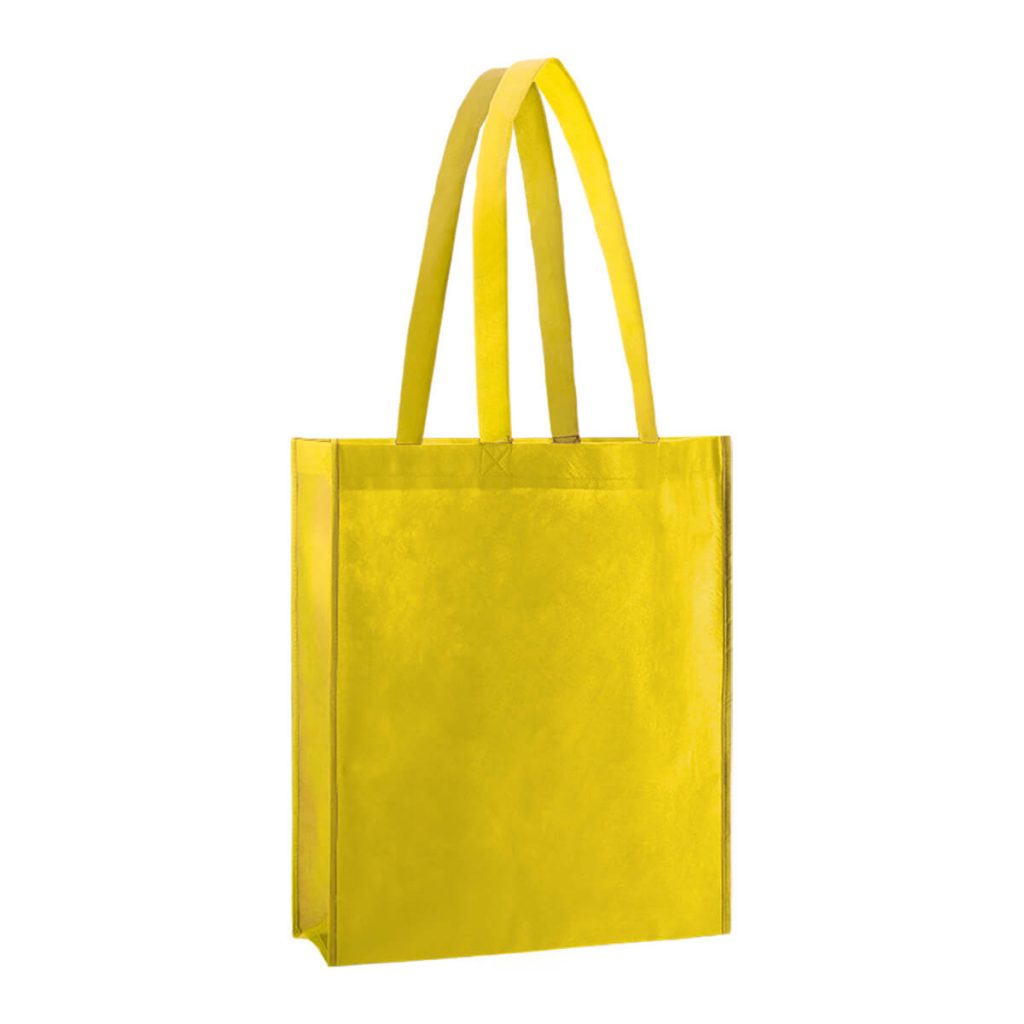 PP Tasche City Bag 2 mit langen Henkeln in Gelb | Druckerei Dorsten.de