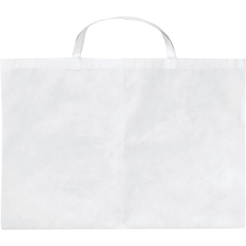 PP-Tasche 70x50 cm kurzen Henkeln weiß | Druckerei Dorsten