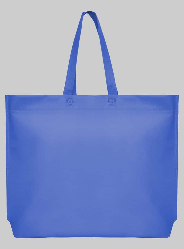 Einkaufstasche im Querformat Energy Blau 44 x 35 x 10 cm