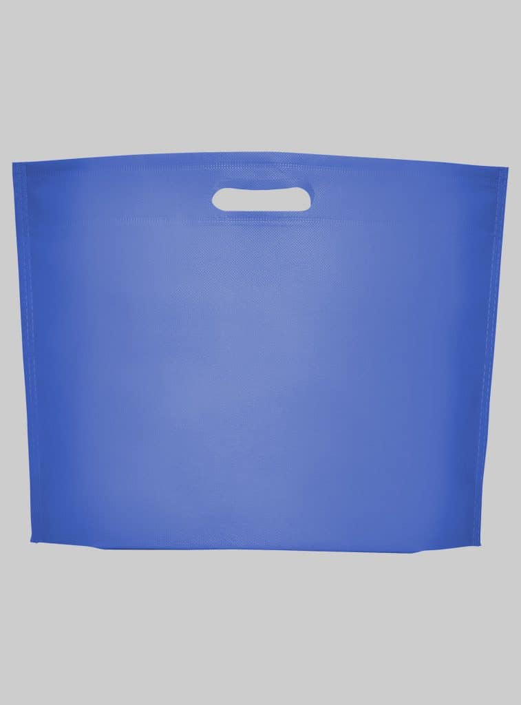 PP Einkaufstasche mit Tragegriff Blau 44 x 30 x 10 cm